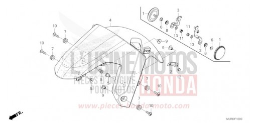 AILE AVANT CB500XAT de 2026